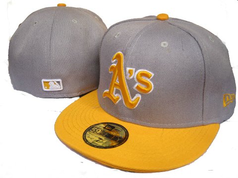 Okaland Athletics MLB Fitted Hat LX08